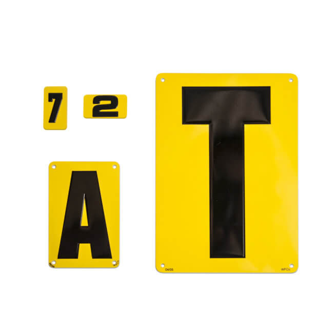 Aluminum Utility Pole Tags - Image 2