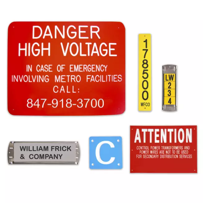 Custom Engraved Signs and Tags for Industrial Applications - Image 2