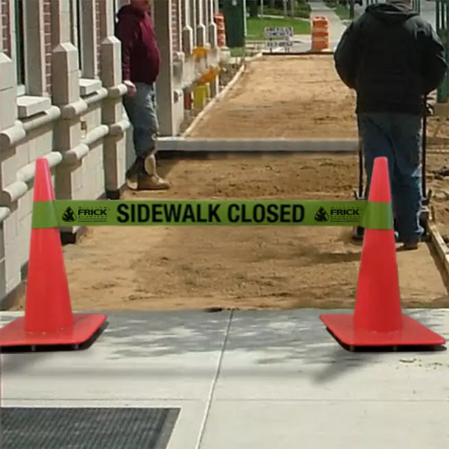 Flexible Sidewalk Barriers