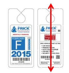 RFID Shipping Label Polarization Image