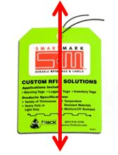 Laminated RFID Hang Tag Polarization Image