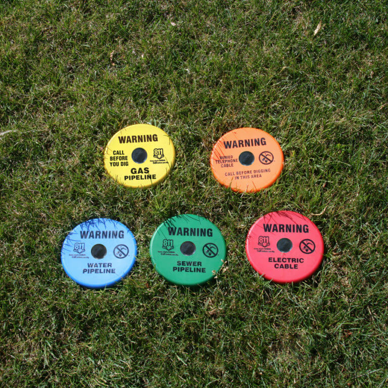 Flush Mount Soil Markers William Frick & Co