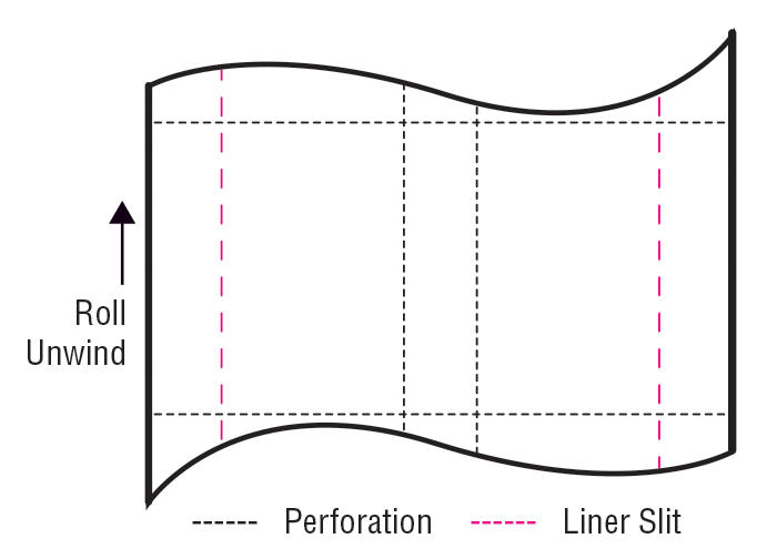 4 Inch Roll Diagram