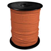 Orange tracer wire.